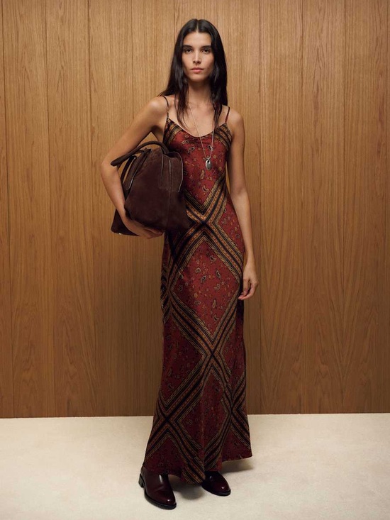 Reformation Dresses & Skirts - NWT Reformation Parma silk maxi slip dress small agate RARE